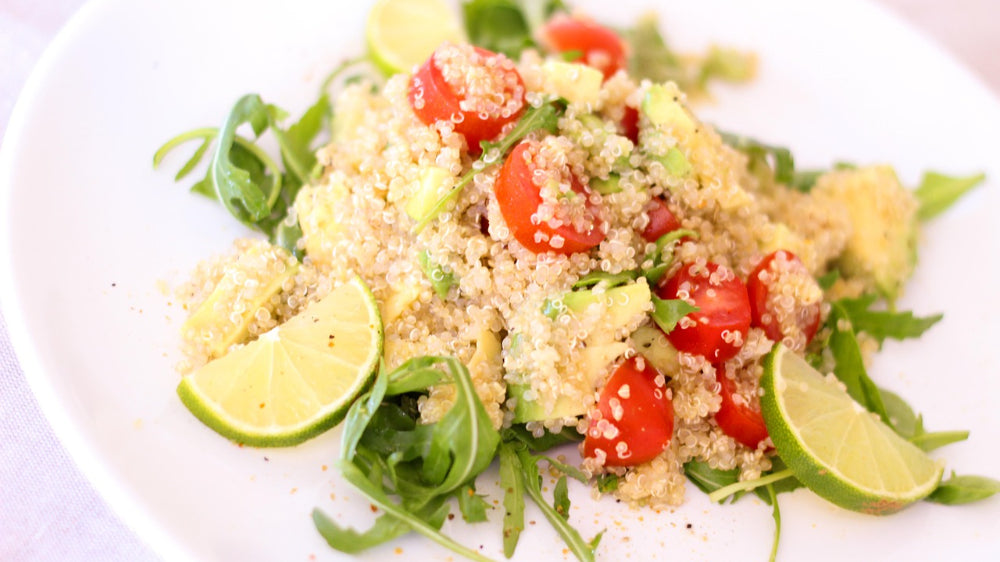 Frisch, bunt, lecker: Quinoa-Gemüse-Salat