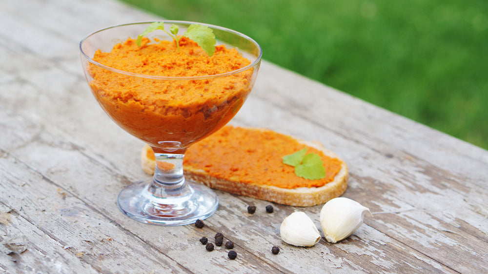 Goldene Genussmomente: Indischer Karotten-Kurkuma-Aufstrich