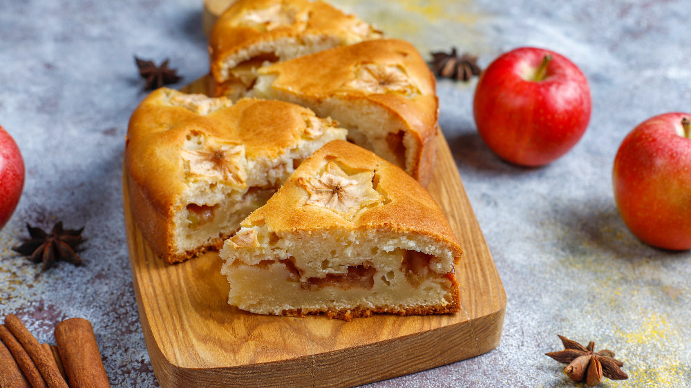 Leicht, saftig und unwiderstehlich: versunkener Apfelkuchen