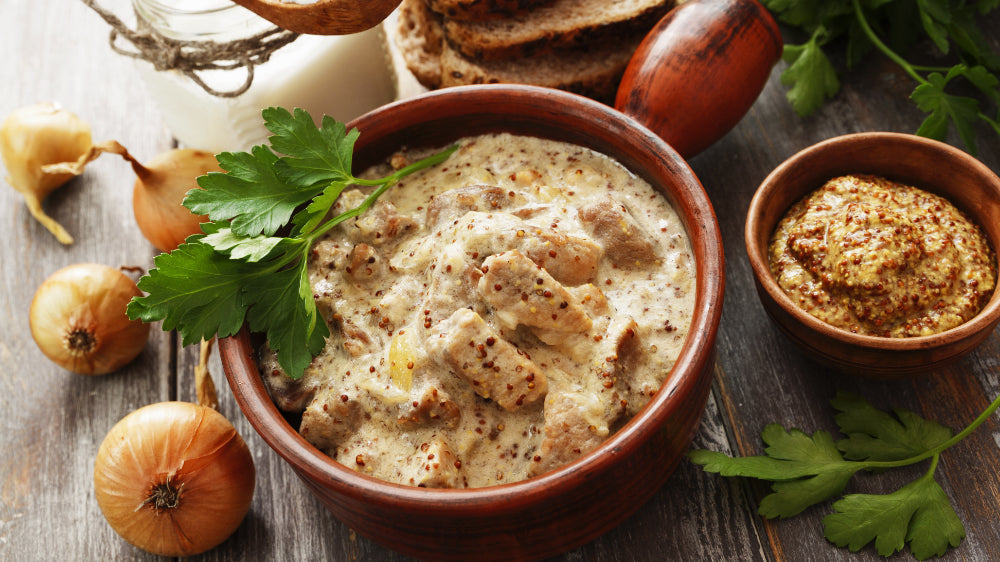 Zwiebelhähnchen aus dem Ofen – lecker, schnell und saftig