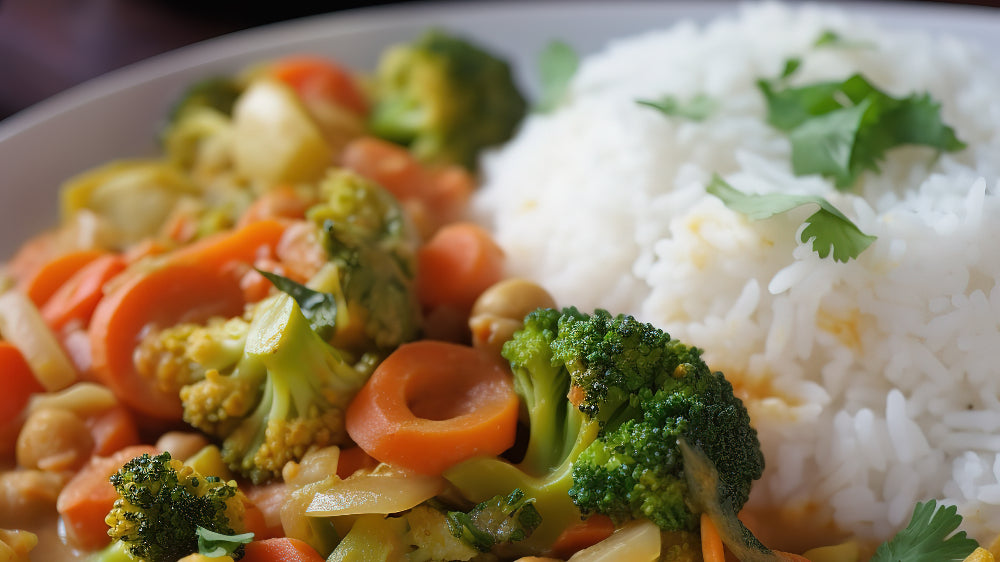 Cremiges Gemüse-Curry mit Kokos – schnell, lecker, vegan!