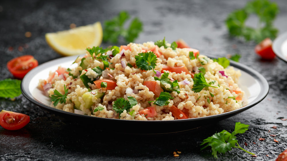 Sommerlicher Couscous-Salat mit Kräutern – Der perfekte Begleiter für Grillabende