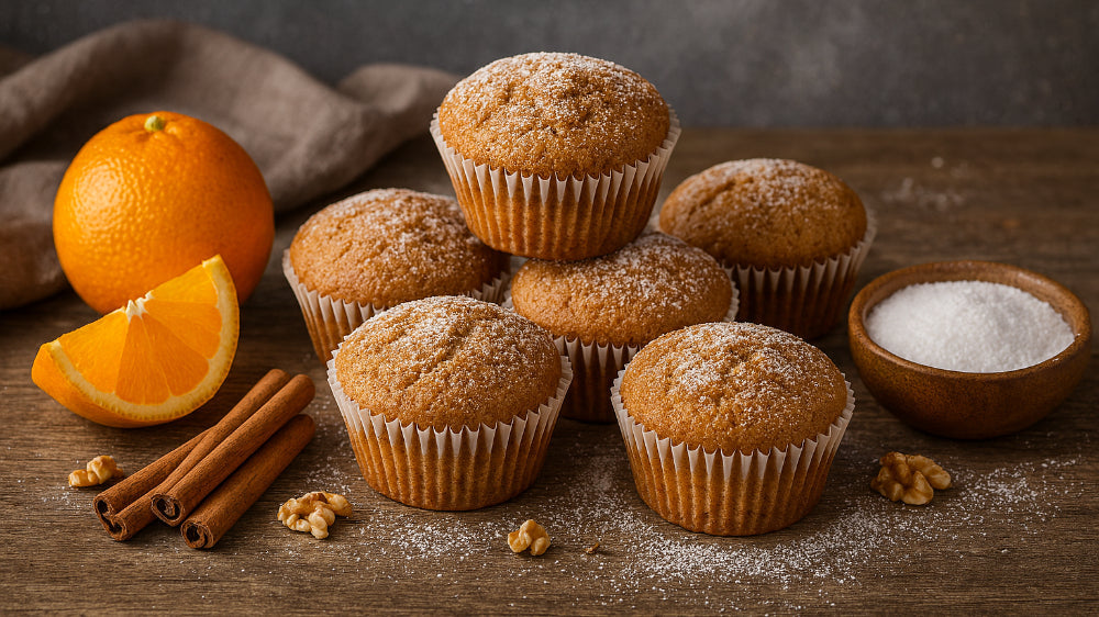 Orangen-Zimt-Muffins