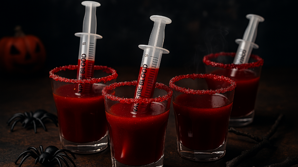 Feuriger Vampir-Shot