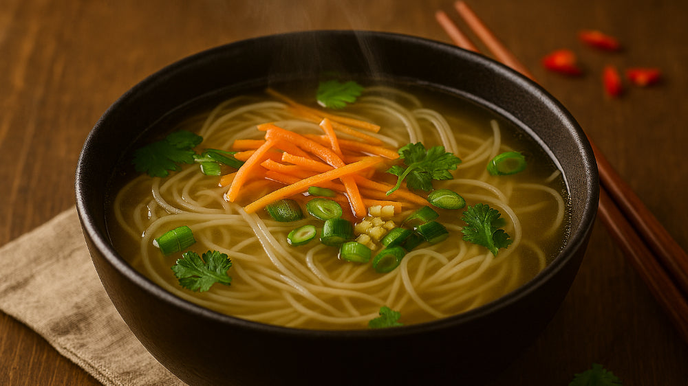 Schnelle Asia-Suppe