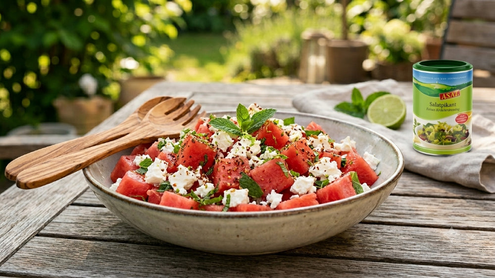 Wassermelonen-Feta Salat