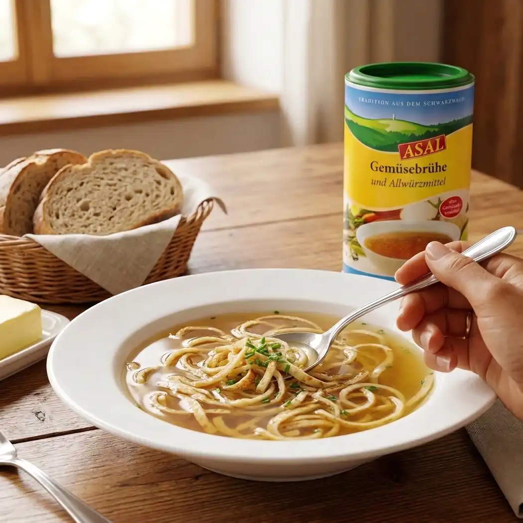 Gemüsebrühe ohne Hefe