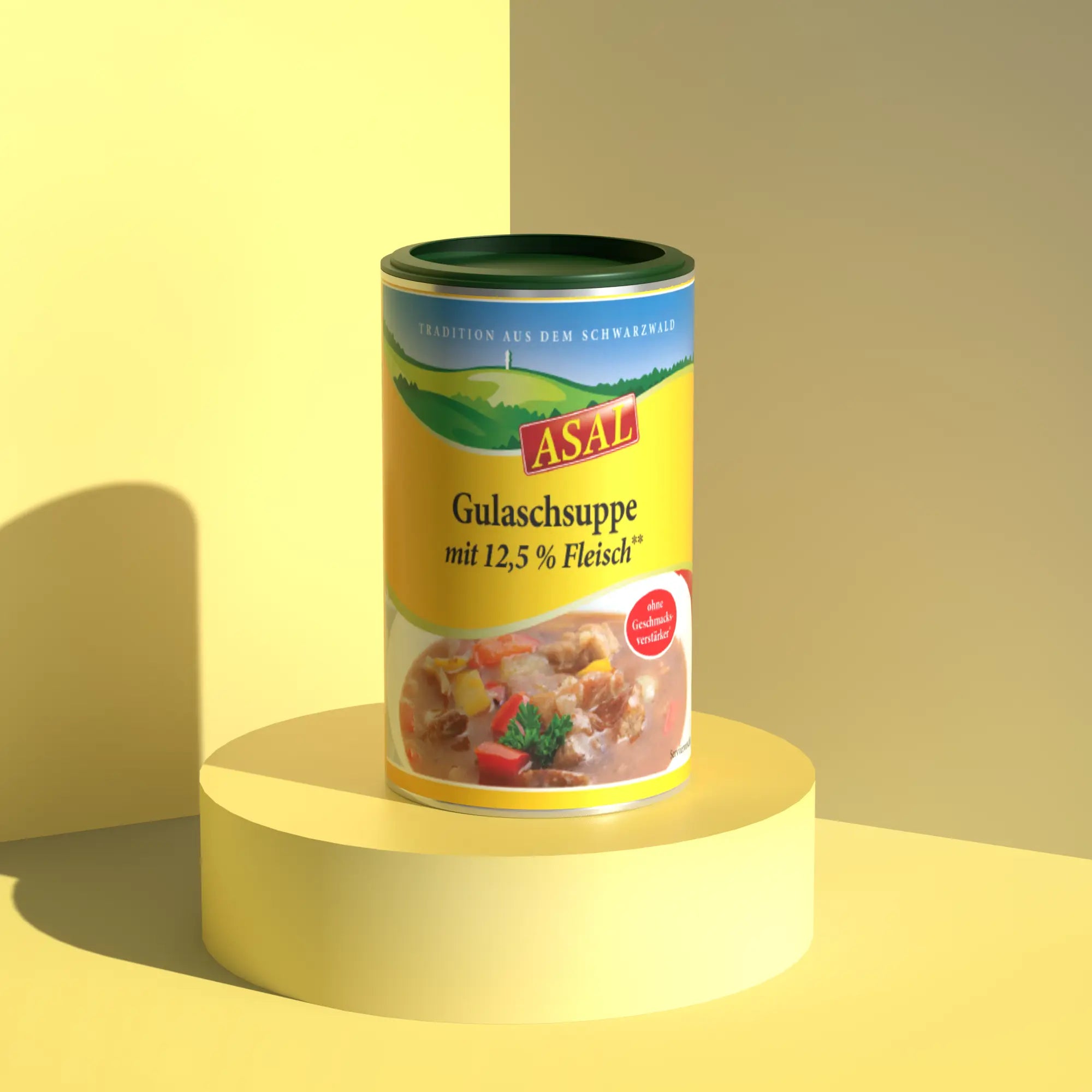 Gulaschsuppe mit 12% Rindfleisch Gulaschsuppe mit 12% Rindfleisch