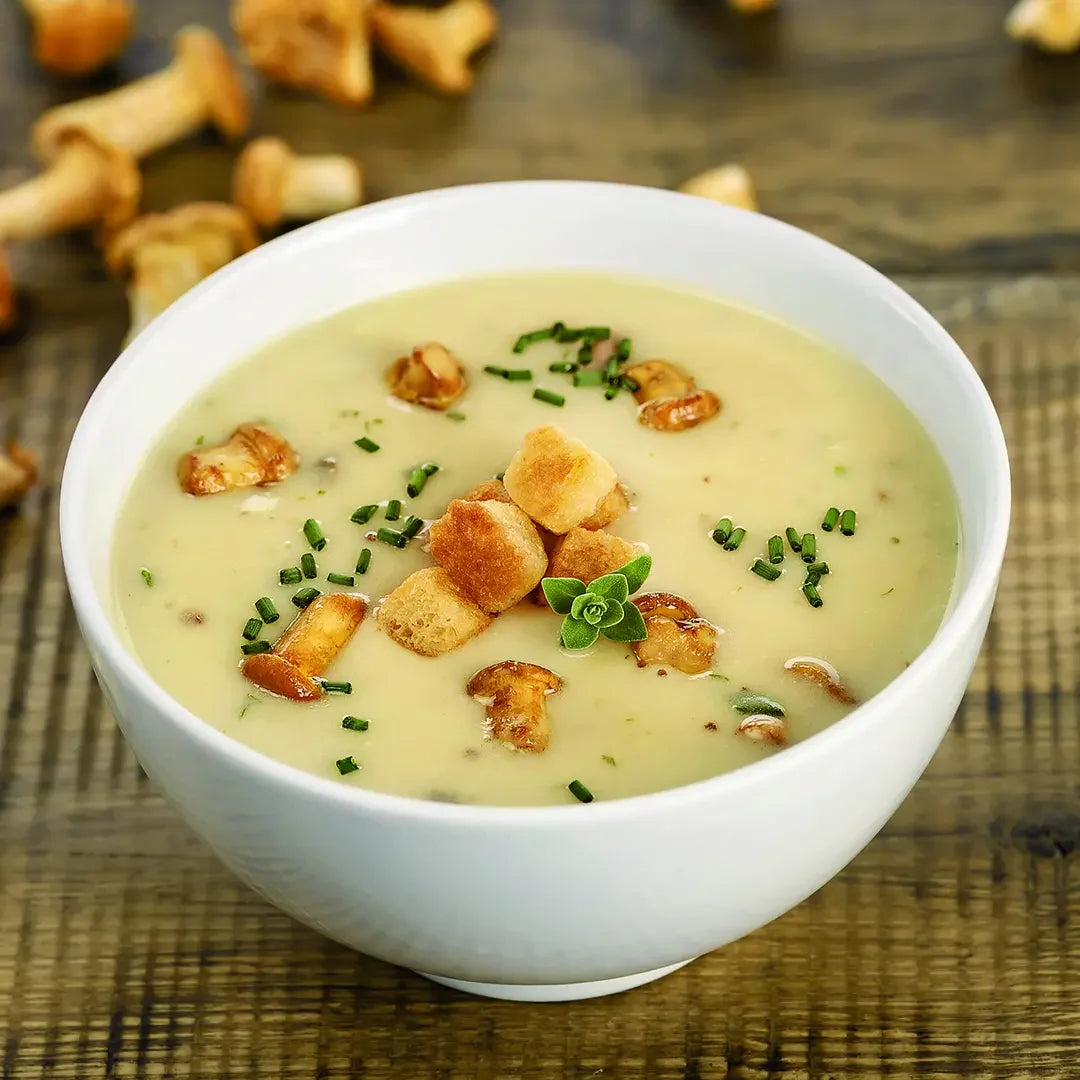 Pfifferling-Creme-Suppe