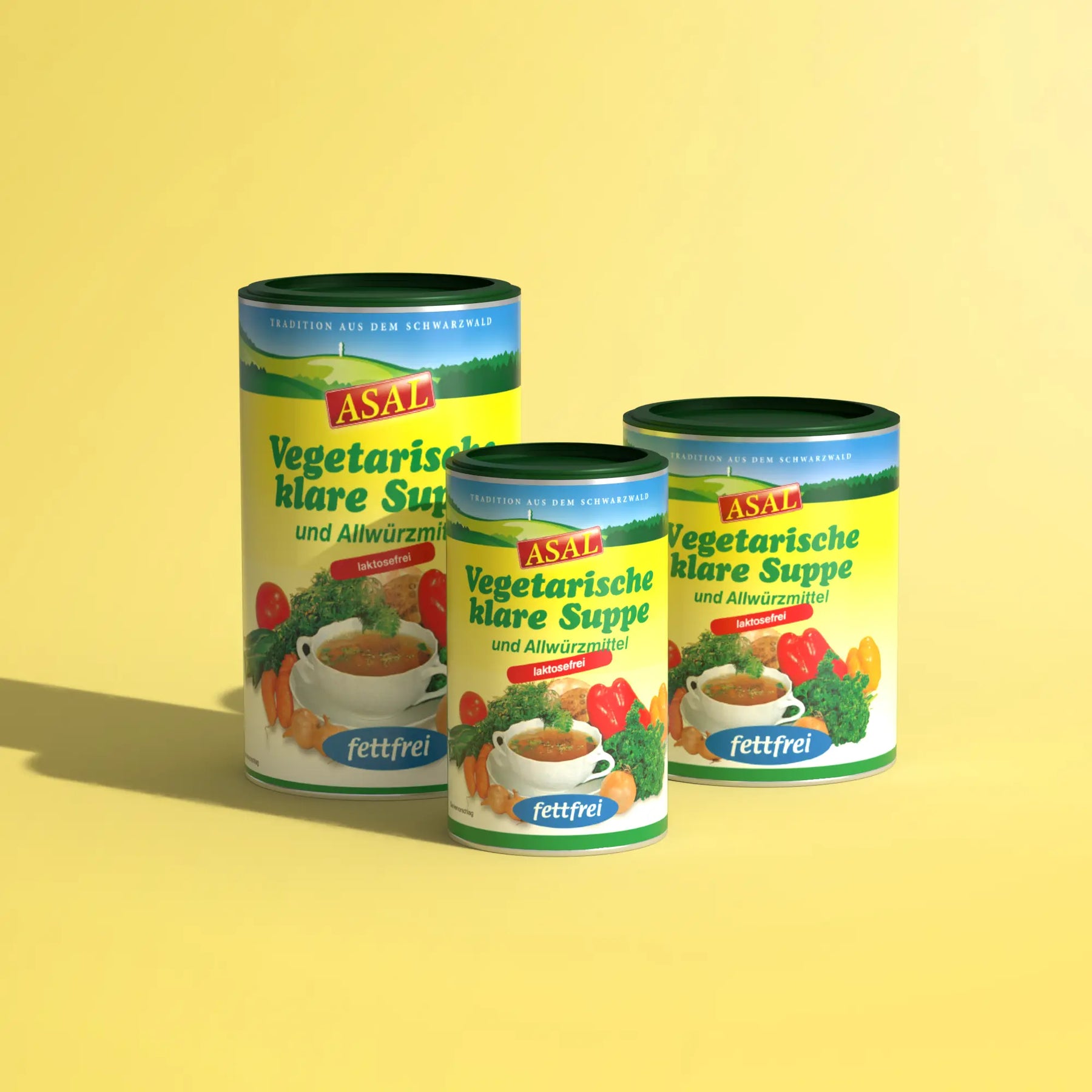 Vegetarische klare Suppe