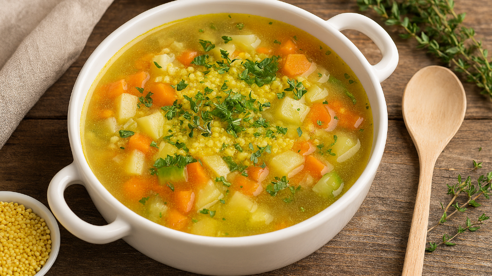 Hildegards Erkältungssuppe - warm & würzig