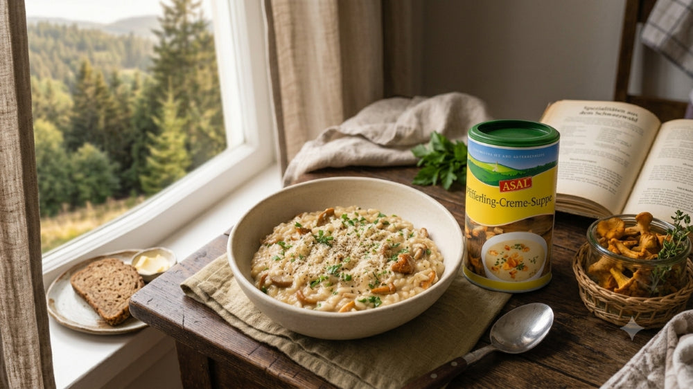Cremiges Pfifferlilng-Risotto
