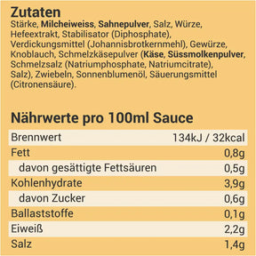 Gratin Sauce fettarm