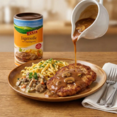Gratis für dich: Jägersoße mit Champignons 250g (=2,5 l)