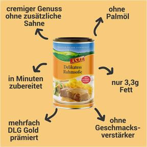 Delikatess Rahmsauce