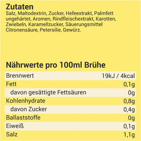 Rindsbouillon