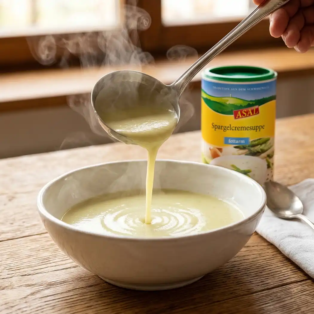 Spargelcremesuppe fettarm