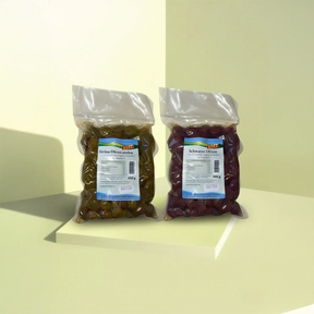 Eingelegte Oliven Probierpaket (2x 500g)