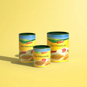 Klare Hühnerbrühe