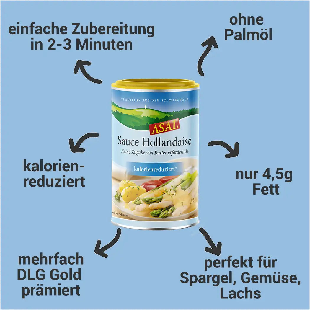 Sauce Hollandaise kalorien- & fettreduziert