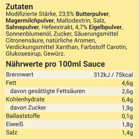 Sauce Hollandaise ohne Geschmacksverstärker