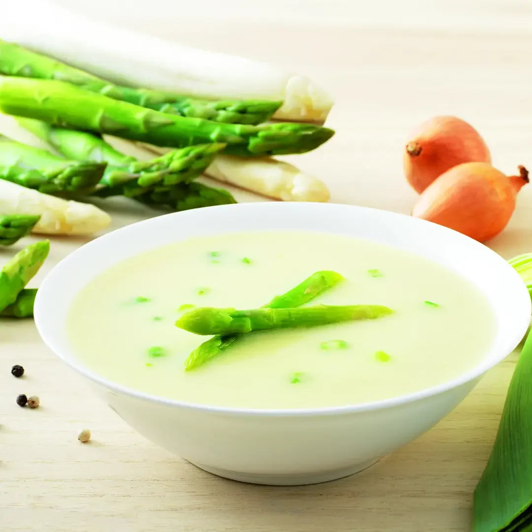 Spargelcremesuppe fettarm